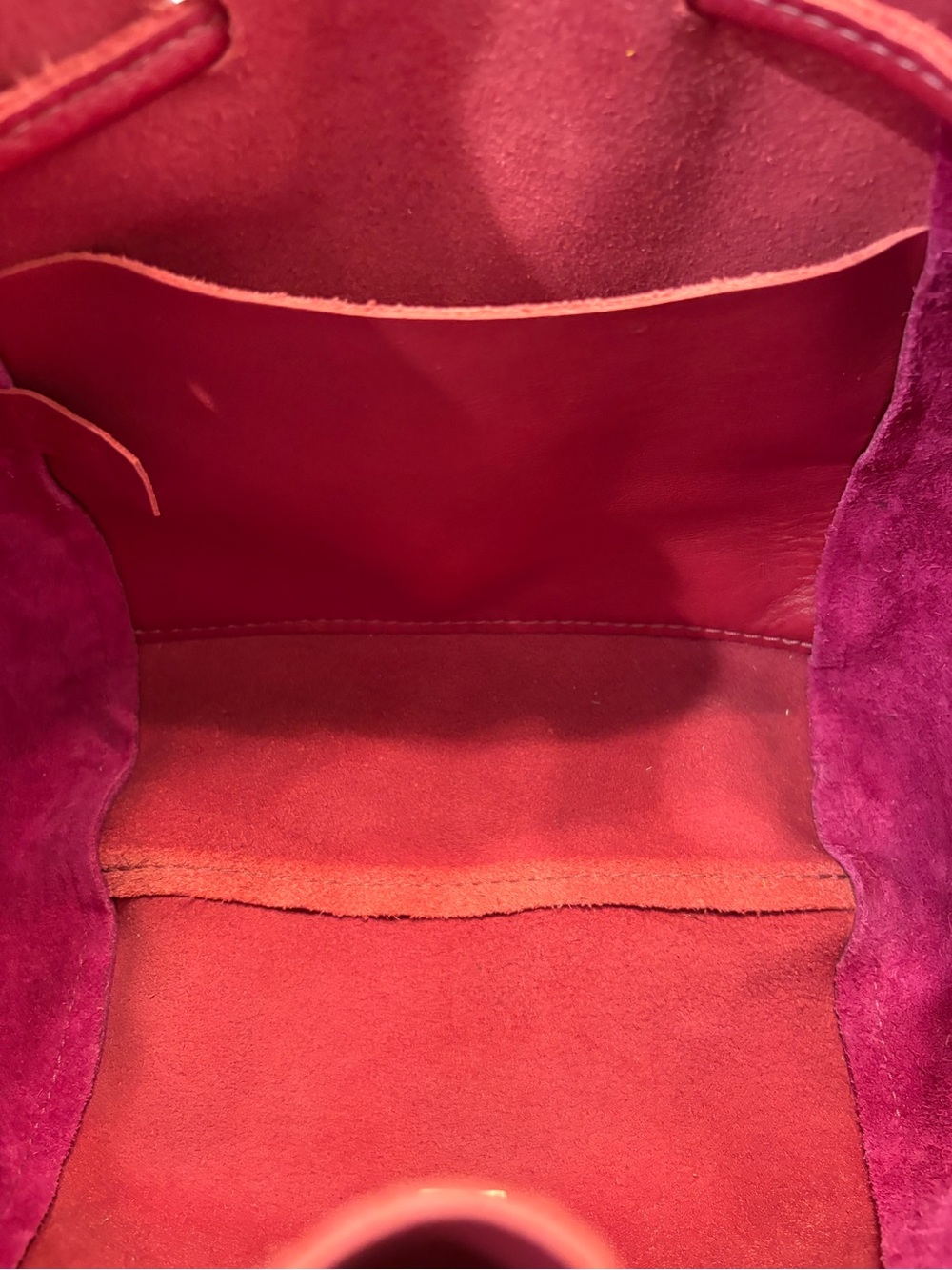 Portland Leather Goods | Nest Bucket Bag | Orchid - Picture 12 of 14